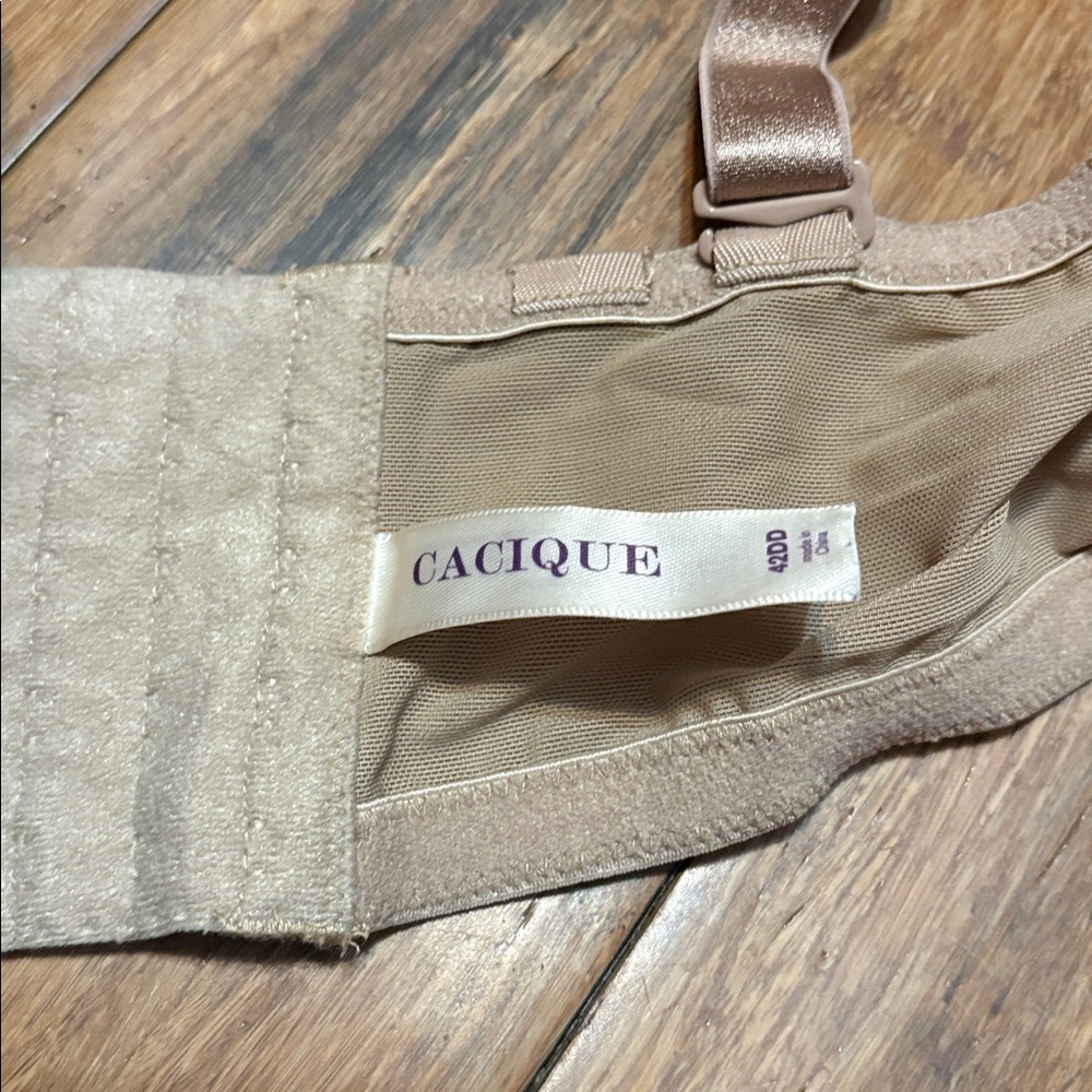 Cacique 42DD Bra Nude Padded Boost - Picture 7 of 7